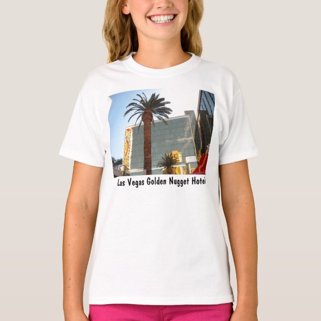 Camiseta Hotel Las Vegas Golden Nugget (Anverso)