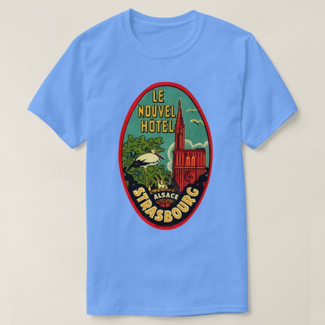 Camiseta Hotel Le Nouvel (Diseño del anverso)
