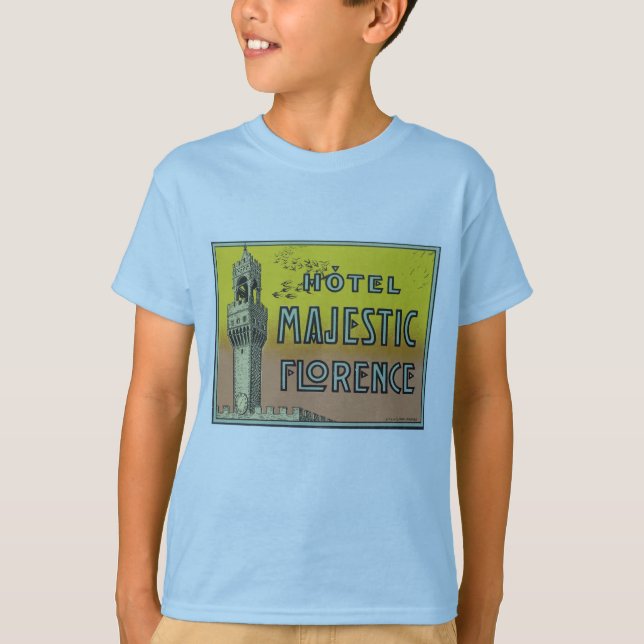 Camiseta Hotel Majestic Florencia (Anverso)