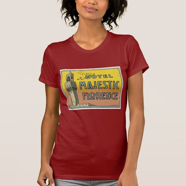 Camiseta Hotel Majestic Florencia (Anverso)