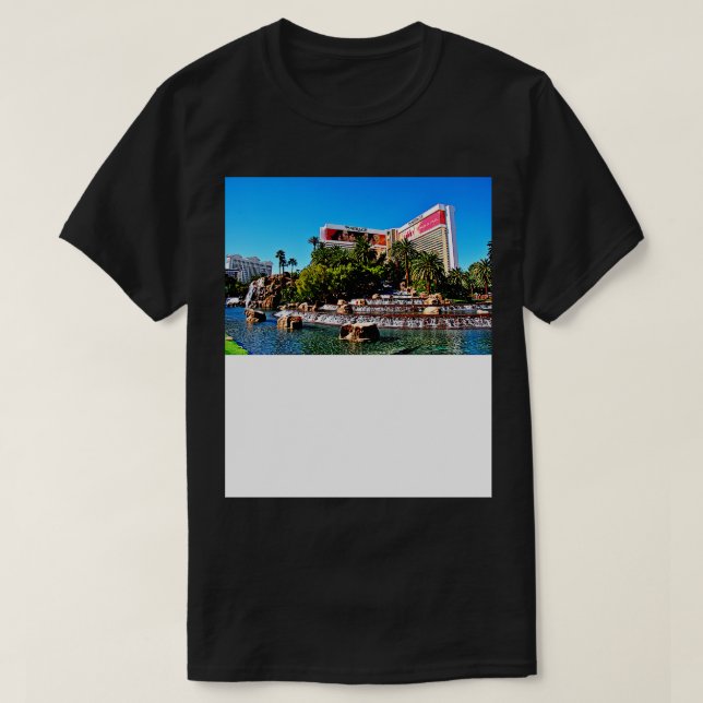 Camiseta Hotel Mirage Las Vegas Estados Unidos (Diseño del anverso)