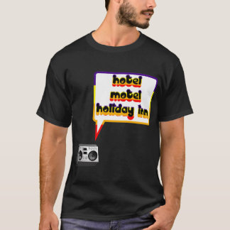 Camiseta Hotel, motel, mesón de día de fiesta