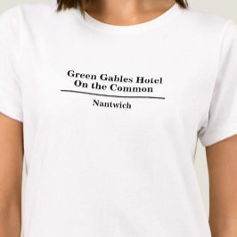 Camiseta Hotel o restaurante Nombre T-Shirt