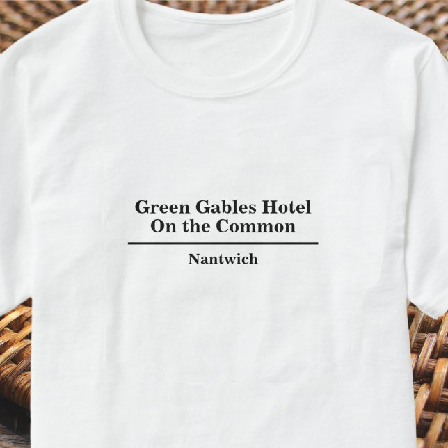 Camiseta Hotel o restaurante Nombre T-Shirt (Subido por el creador)