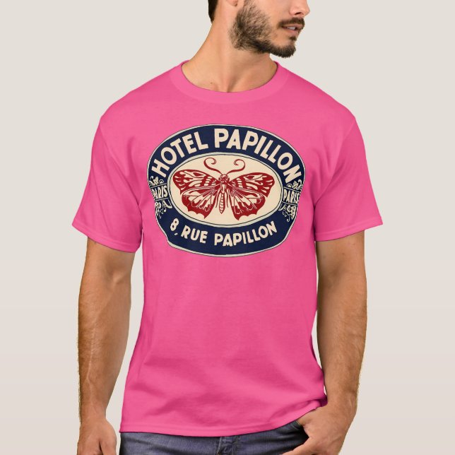 Camiseta Hotel Papillon (Anverso)