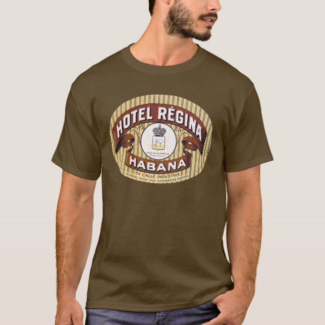 Camiseta Hotel Regina Habana Cuba (Anverso)
