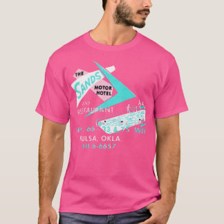 Camiseta Hotel Sands Motor en Ruta de los años 50