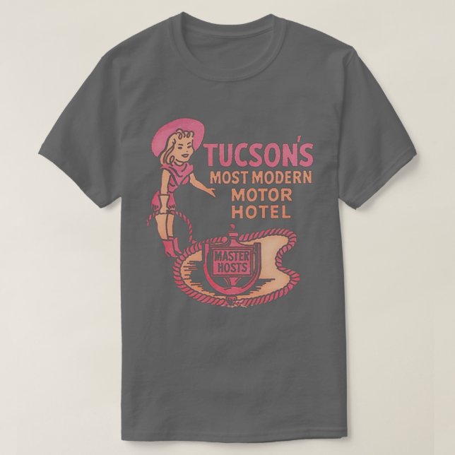 Camiseta Hotel Tucson (Diseño del anverso)