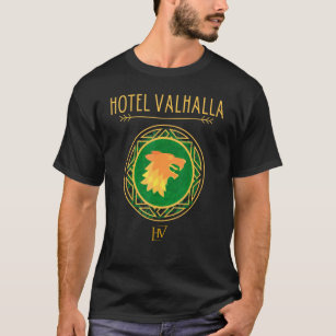 Camiseta Hotel Viking Valhalla Til Valhalla Norse Mytholo