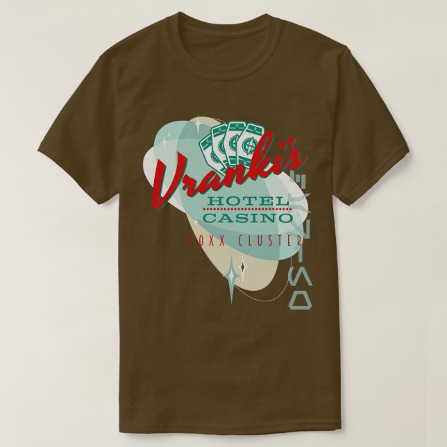 Camiseta Hotel y Casino Vrankis (Diseño del anverso)
