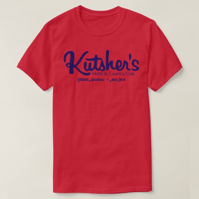 Camiseta Hotel y país del Catskill Resort Kutshers (Diseño del anverso)