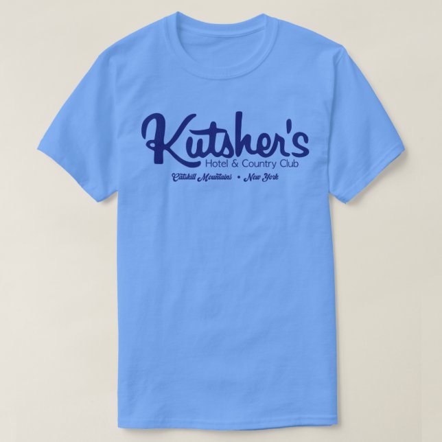 Camiseta Hotel y país del Catskill Resort Kutshers (Diseño del anverso)