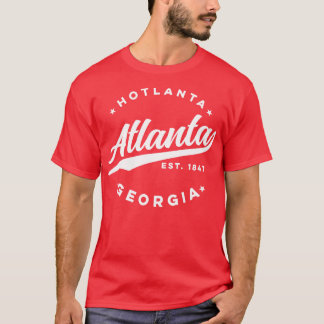 Camiseta Hotlanta Atlanta Georgia Estados Unidos Vintage At
