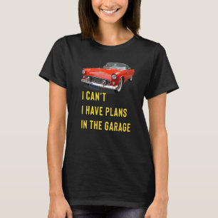 Camiseta Hotrod clásico retro no puedo tener planes en la G