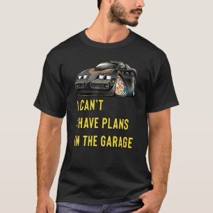 Camiseta Hotrod clásico retro no puedo tener planes en la G