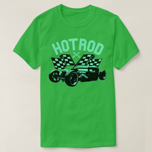 Camiseta Hotrod Formula 1 (Diseño del anverso)