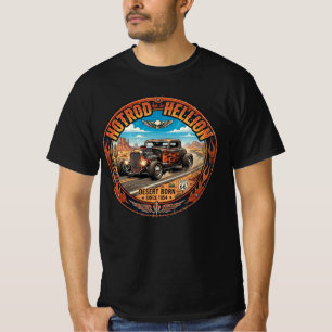 Camiseta Hotrod Hellion Nacido en el Desierto Camino Cielo