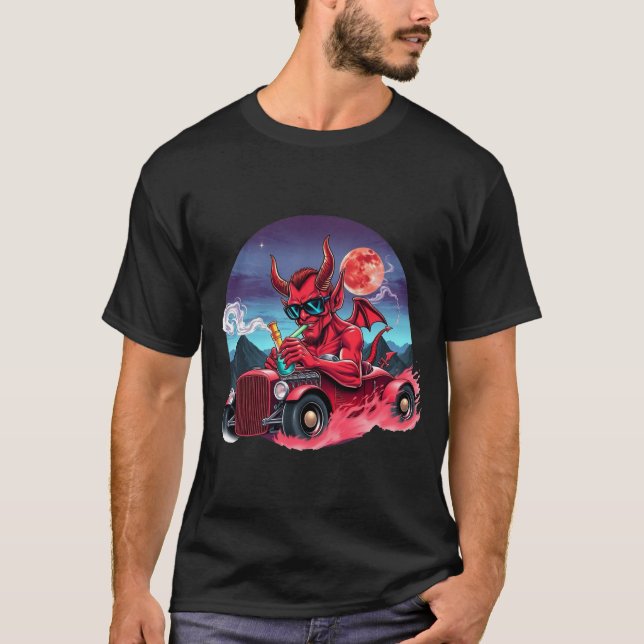 Camiseta Hotrod Red Devil (Anverso)