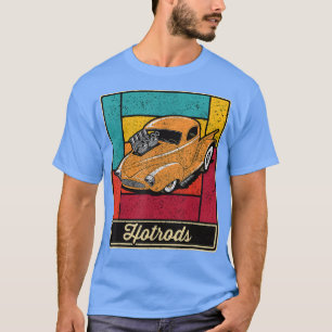Camiseta Hotrods Vintage Distressed Classic Truck 