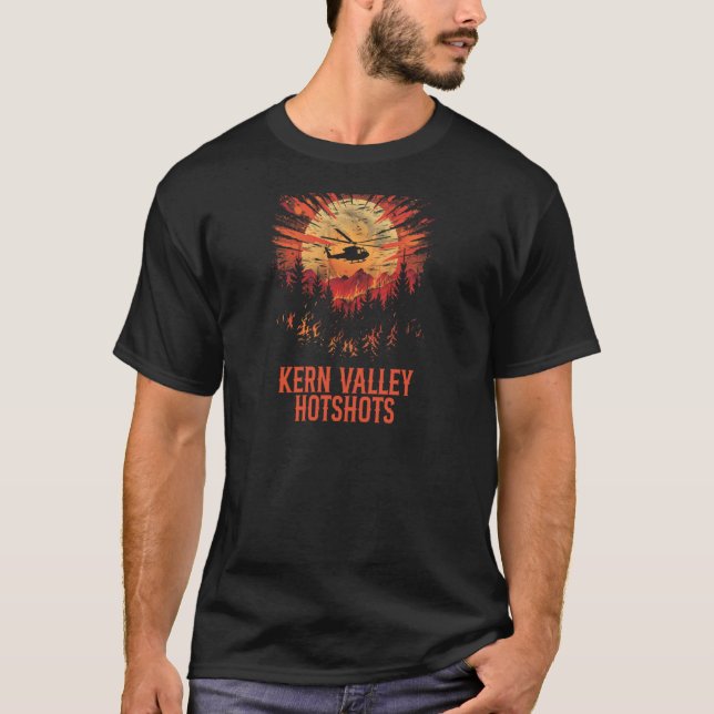 Camiseta Hotshots de Kern Valley (Anverso)