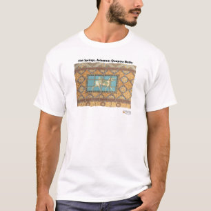 Camiseta HotSprings, AR Quapaw Dome Tiles II Regalos