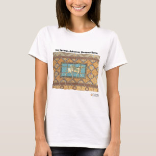 Camiseta HotSprings, AR Quapaw Dome Tiles II Regalos Ropa