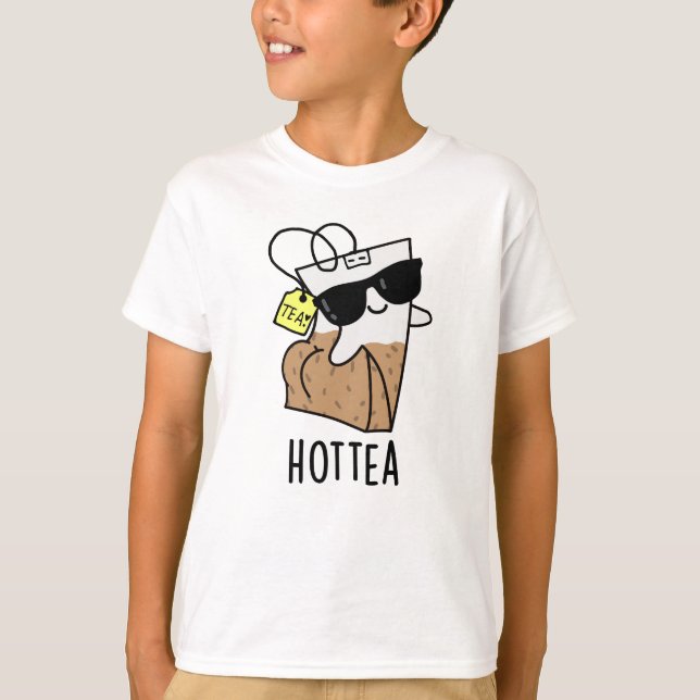 Camiseta Hottea Funny Hot Tea Pun (Anverso)