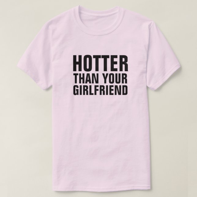 CAMISETA HOTTER QUE TU NOVIA (Diseño del anverso)