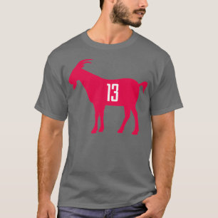 Camiseta HOU GOAT 13 negro