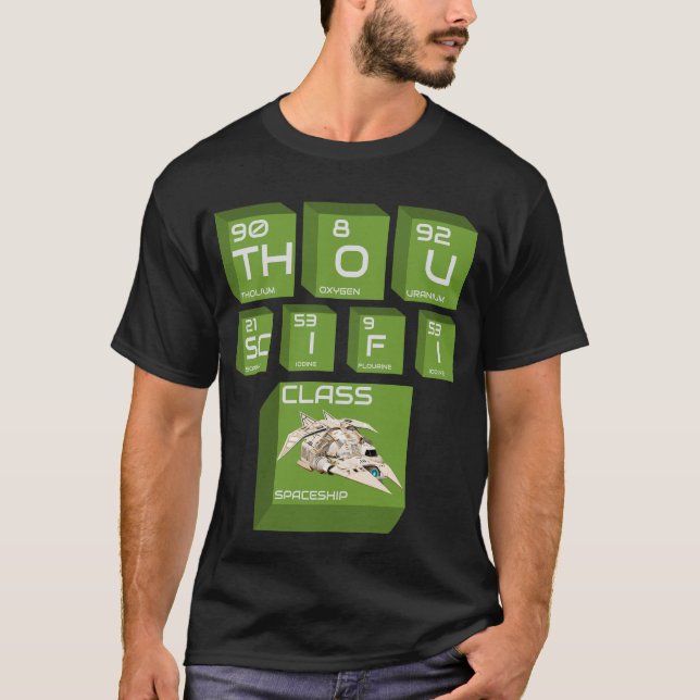 CAMISETA HOU SCI-FI (Anverso)