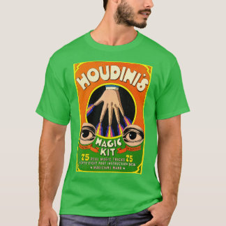 Camiseta Houdinis Magic Kit Retro Book de 70