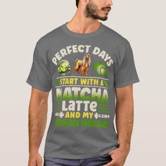 Camiseta Hound afgano Matcha Latte