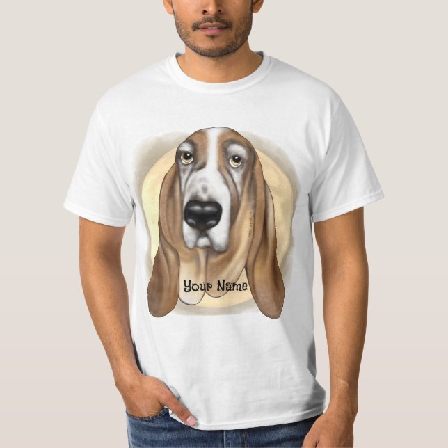 Camiseta Hound Basset (Anverso)