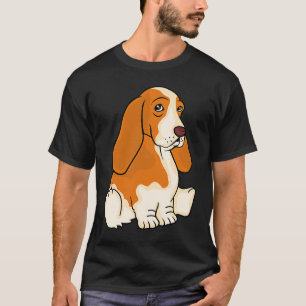 Camiseta Hound Basset Hound Mujeres Dueña de Perro Basset H