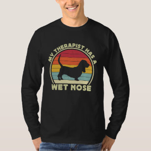 Camiseta Hound Basset Para Hombres Mujeres Bienes Perro Mam