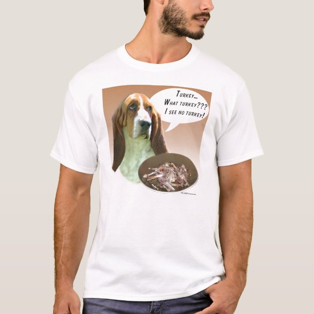 Camiseta Hound Basset Turquía (Anverso)