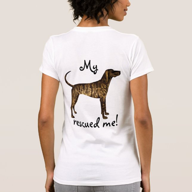 Camiseta Hound del grupo de rescate (Reverso)