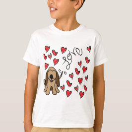 Camiseta Hound Dog Love