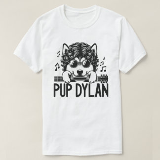 Camiseta Hound Harmonica - Tee de perro de leyenda musical
