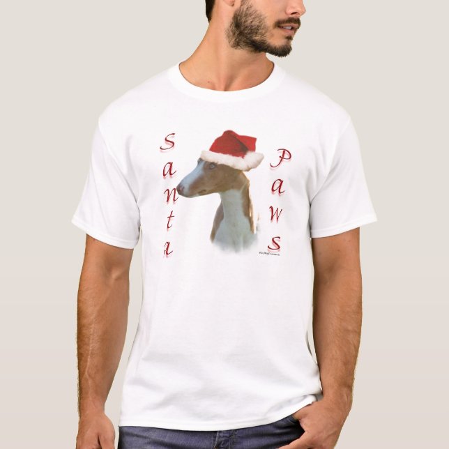 Camiseta Hound Santa Paws de Ibiza (Anverso)