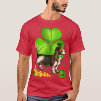 Camiseta Hound Shamrock Pet Lover