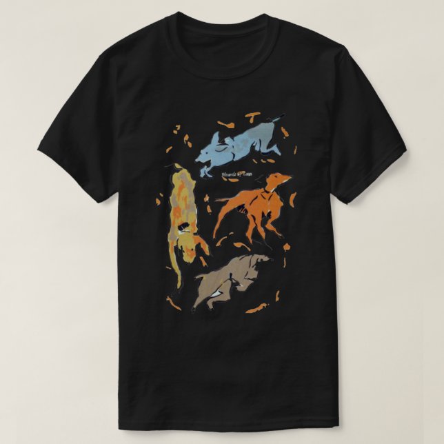 Camiseta Hounds of Love (Diseño del anverso)
