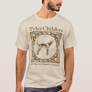 Camiseta Hounds Tour T-Shirt, banda de rock Tyler Childers
