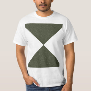 Camiseta Hourglass Moss Green Textured Tee