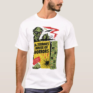 Camiseta House del vintage del Dr. Terror's de horrores