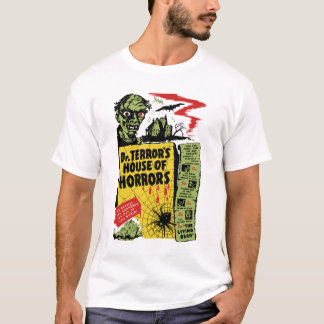 Camiseta House del vintage del Dr. Terror's de horrores