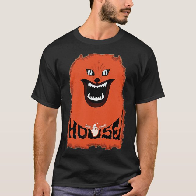 Camiseta House (Hausu) - Logotipo Esencial  (Anverso)
