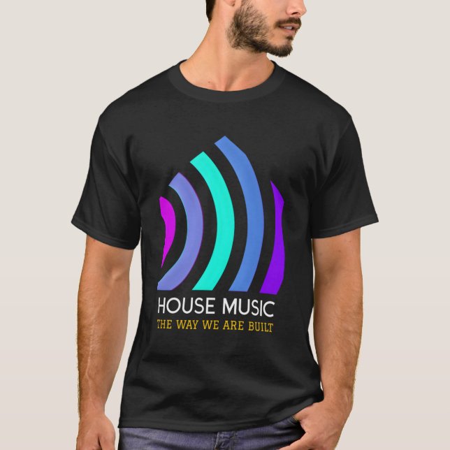 Camiseta House Music Deep Funky House (Anverso)