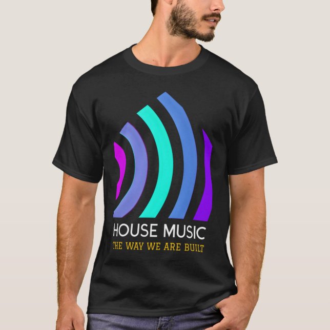 Camiseta House Music Deep Funky House (Anverso)