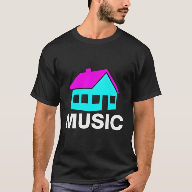 Camiseta House Music Edm Rave (Anverso)